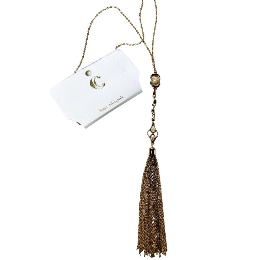 Claires Boutique, Long, Necklace, Tassel, NWT
